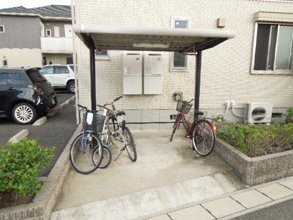 Other common areas. Bicycle-parking space