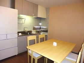 Kitchen. Spacious kitchen. You will want to dishes. 