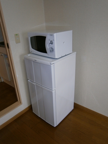 Other Equipment. 2-door refrigerator & microwave