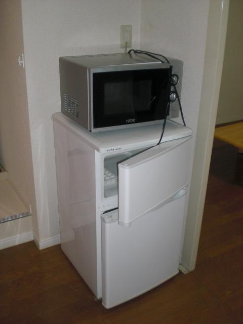 Other Equipment. 2-door refrigerator & microwave