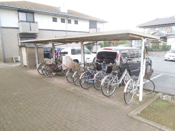 Other common areas. Bicycle-parking space