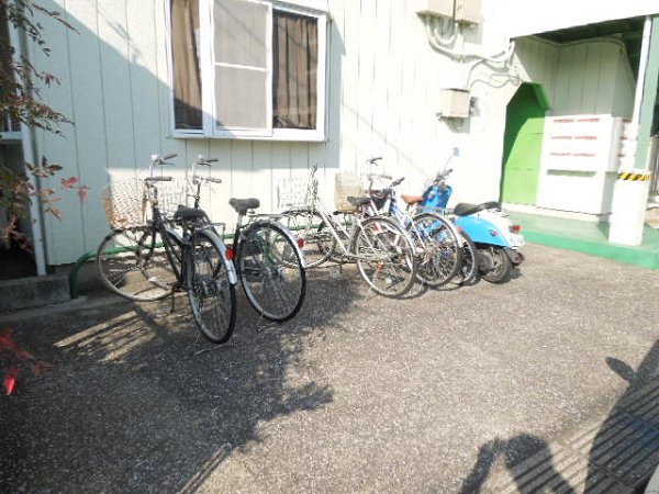 Other common areas. Bicycle-parking space