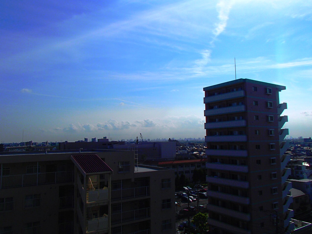 View. 9 floor unique view of! ventilation ・ Day is good ☆