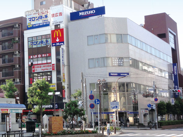 Surrounding environment. Mizuho Bank Gyotoku branch (about 120m ・ A 2-minute walk)