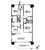 Floor: 3LDK + WIC + N, the occupied area: 71.82 sq m, Price: 41,900,000 yen, now on sale