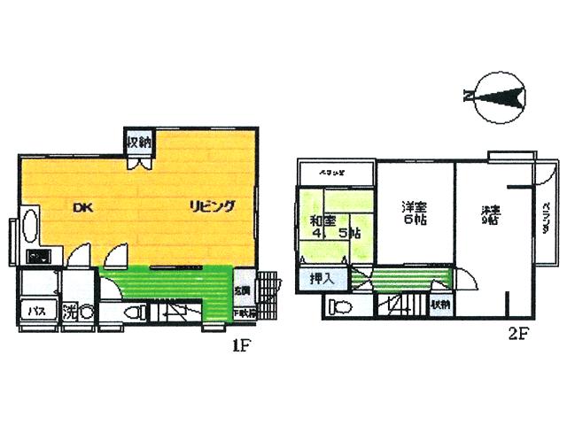 Floor plan. 24,800,000 yen, 3LDK, Land area 90.48 sq m , Building area 83.01 sq m