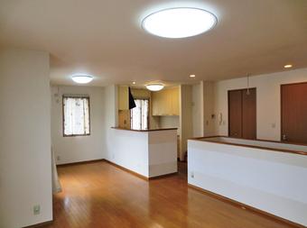 Living. It took the kitchen direction from living