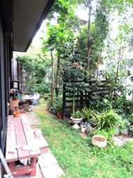Garden. Not visible from the road side.