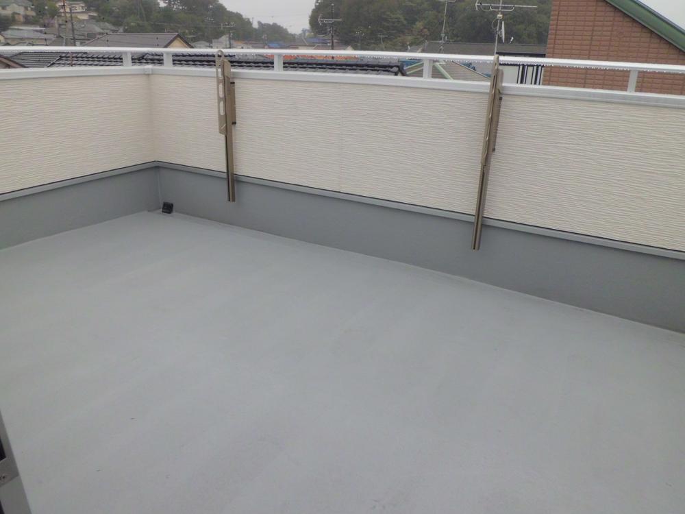Balcony. Rooftop balcony