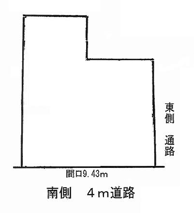 Compartment figure. Land price 15.5 million yen, Land area 92.82 sq m