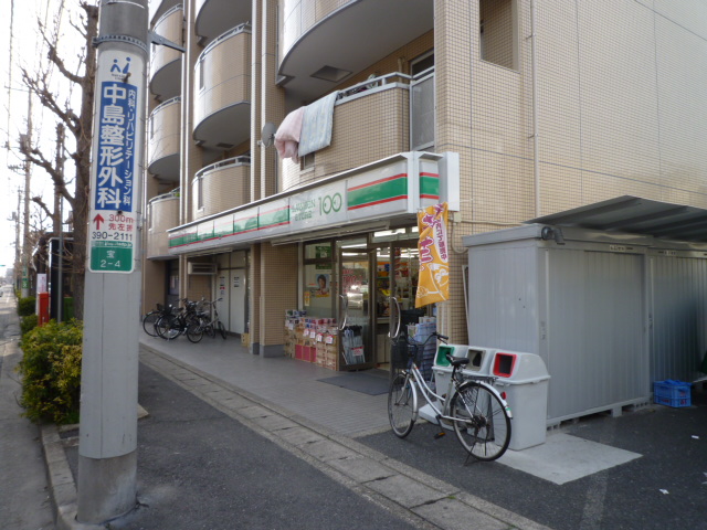 Convenience store. STORE100 Ichikawa treasure 2-chome up (convenience store) 393m