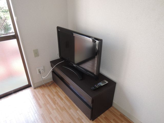 Living and room. 32-inch TV