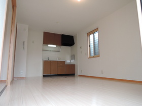 Living and room. Spacious LDK!  Bright flooring color