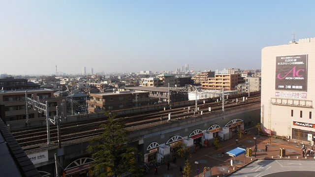 View. (From the entrance before passage)