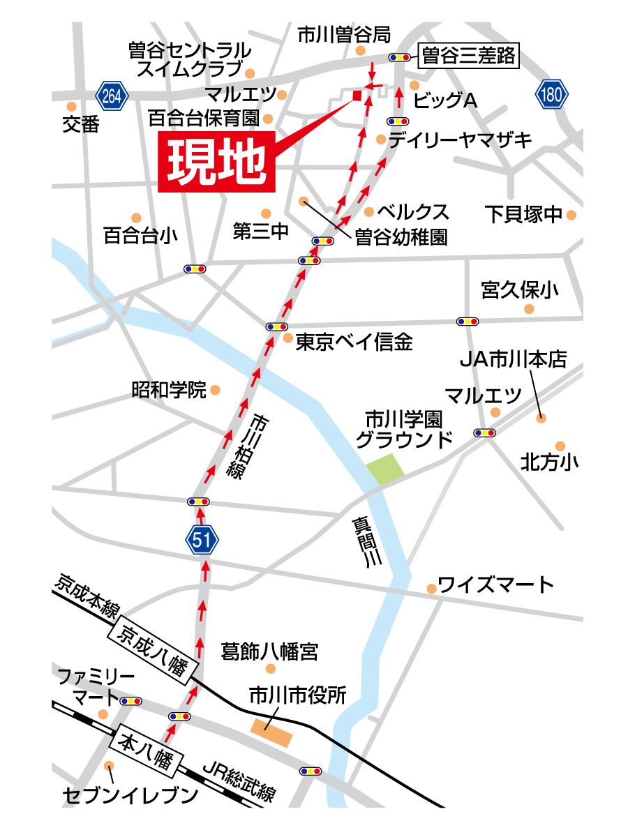 Local guide map