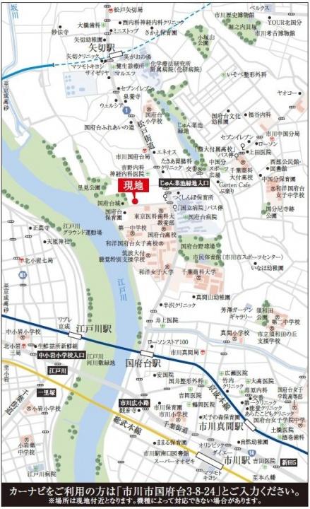 Local guide map