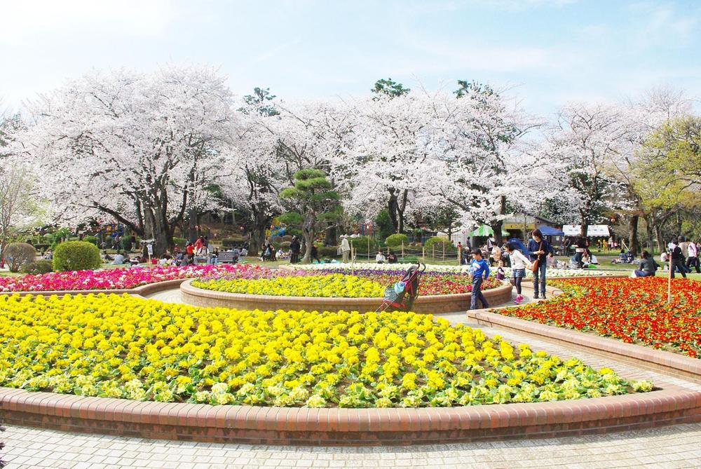 park. It is famous as the attractions of the cherry blossoms in spring. It is renowned Battlefield mark in Satomi Hakkenden which was also said to be the castle Satomi.
