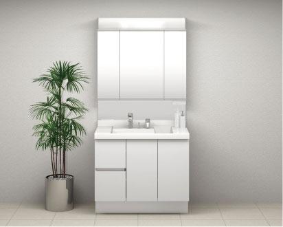 Power generation ・ Hot water equipment. Flat design of the cleanest of the handle-less.