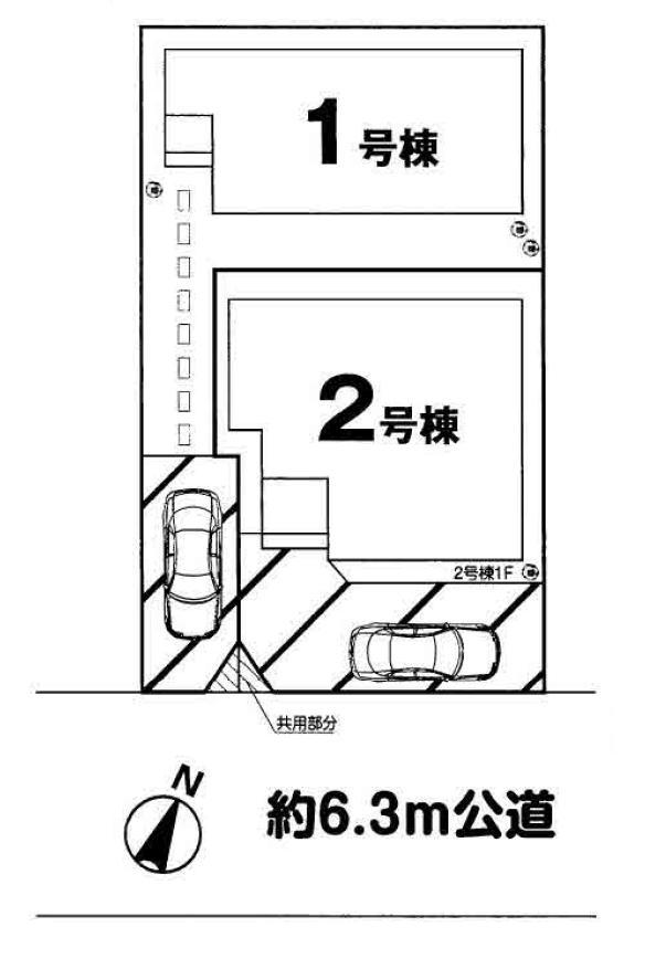 The entire compartment Figure. In refreshing south road (6.3m), Of course, per yang, Ventilation good!