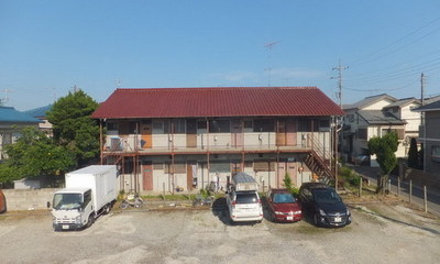 View. The surroundings are residential area. 