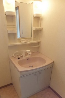 Washroom. With shampoo dresser