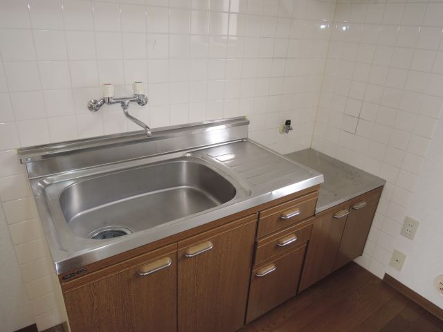 Kitchen. Wide sink