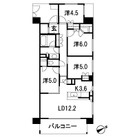 Floor: 4LDK + 2WIC + SC, occupied area: 82.85 sq m, Price: 55,900,000 yen, now on sale
