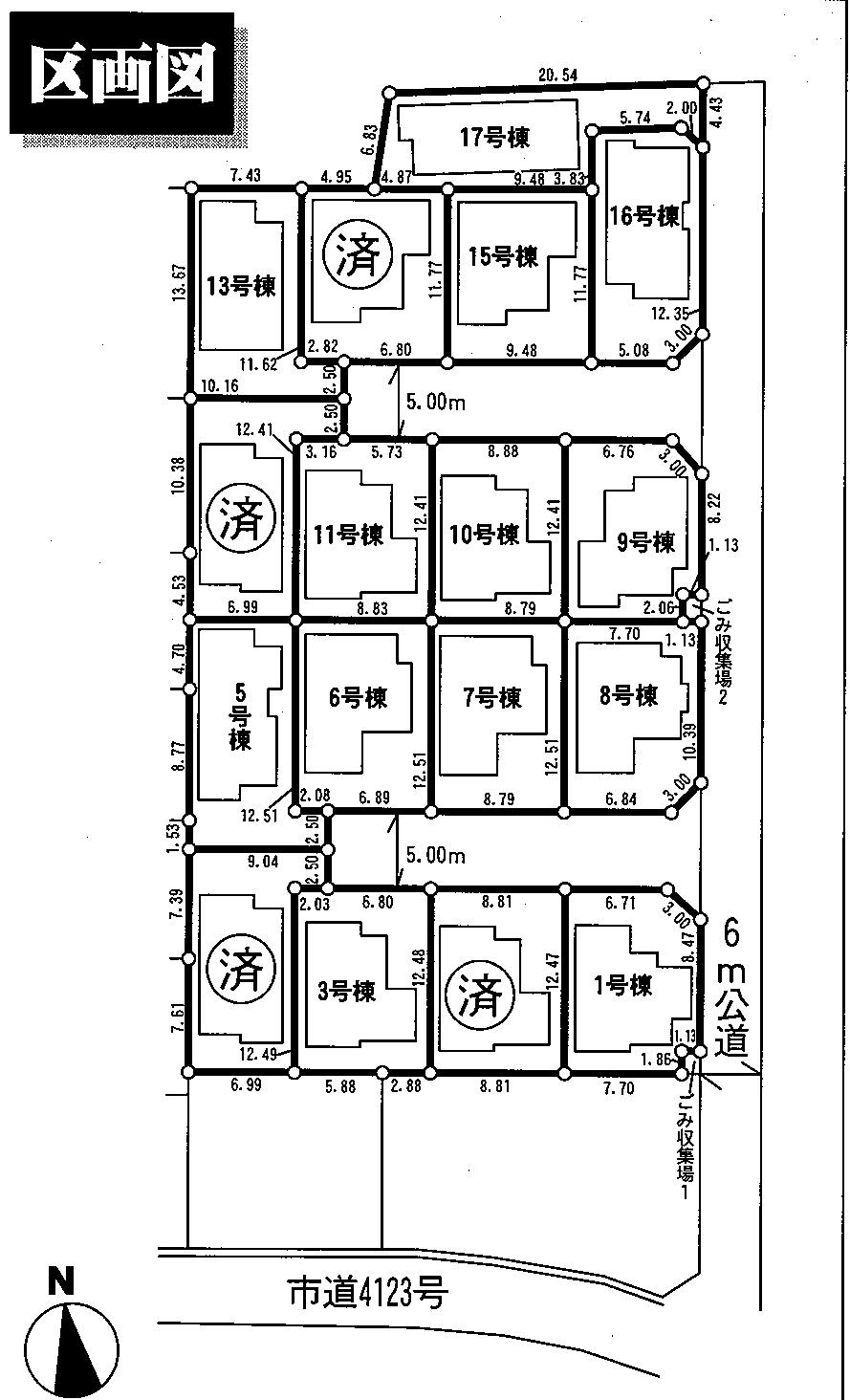 The entire compartment Figure. All 17 buildings site