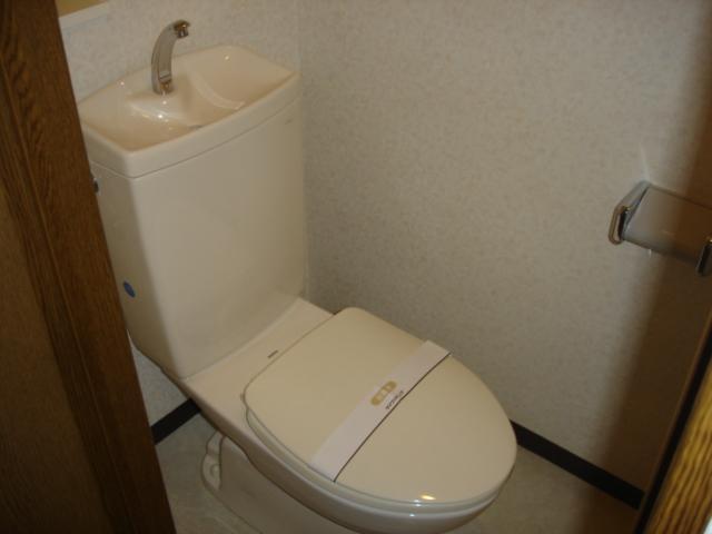 Toilet. Is familiar Daiwa House construction in TVCM.