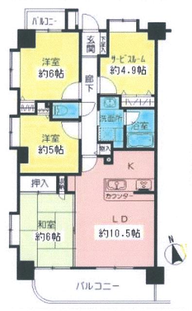 Floor plan. 3LDK + S (storeroom), Price 29,800,000 yen, Occupied area 76.16 sq m , Balcony area 11.8 sq m