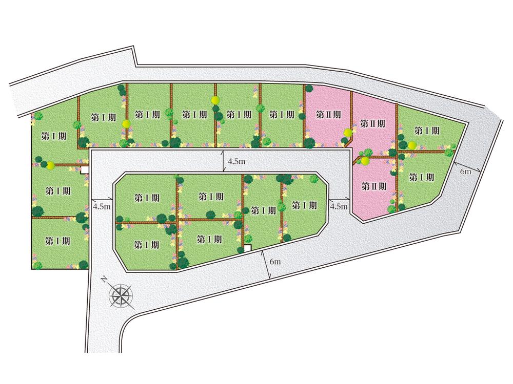 The entire compartment Figure. In addition to the new homes, Because there is also selling land to build a free design, Please feel free to contact us.