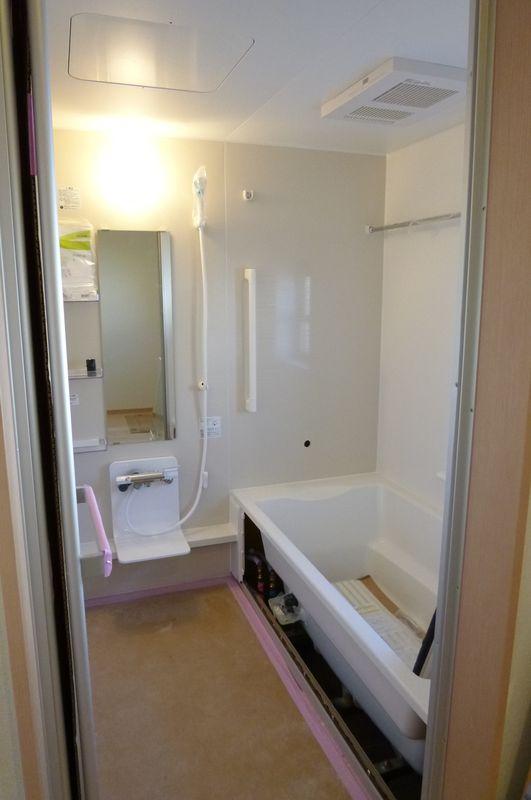 Bathroom. It is during the installation