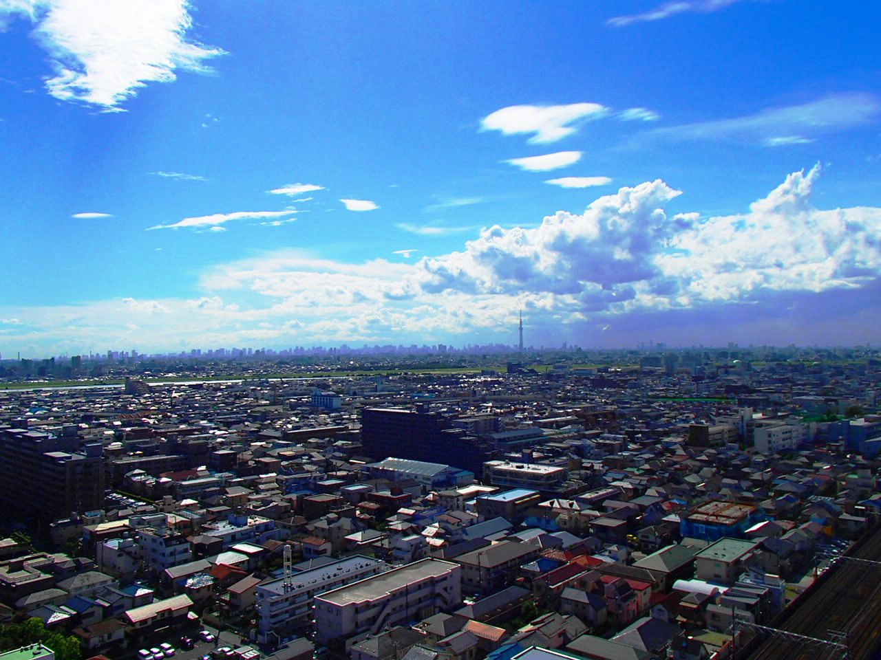 View. View from the 20th floor! Offer also Tokyo Sky Tree