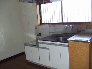 Kitchen. Kitchen space. Two-burner stove can you installation.