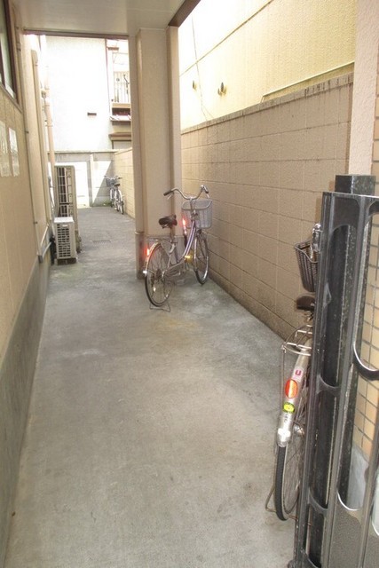 Other common areas. Bicycle parking space