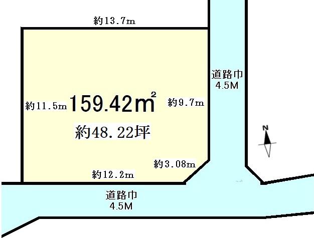 Compartment figure. 39,800,000 yen, 4LDK, Land area 159.42 sq m , Building area 120 sq m