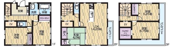 Other building plan example. Building plan example ( No. 1 place) Building Price      20 million yen, Building area 115.82 sq m