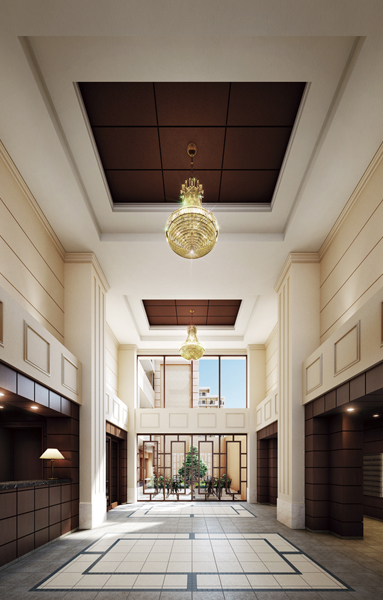 Entrance Hall Renderings CG [I Street District]
