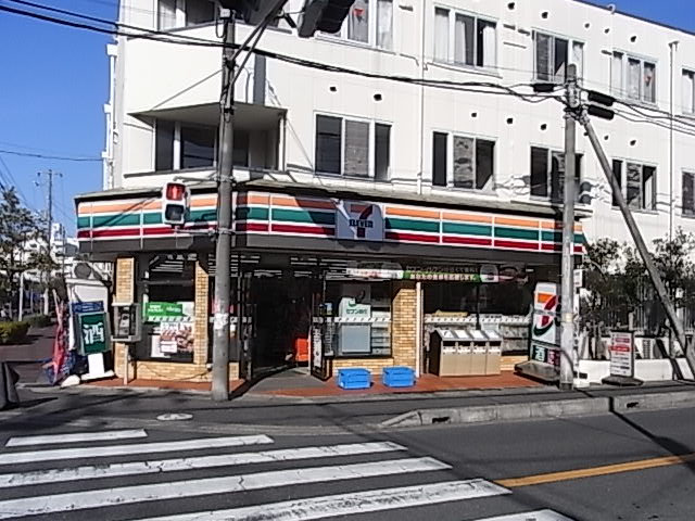 Convenience store. Seven-Eleven Ichikawa Gyotoku store up (convenience store) 522m