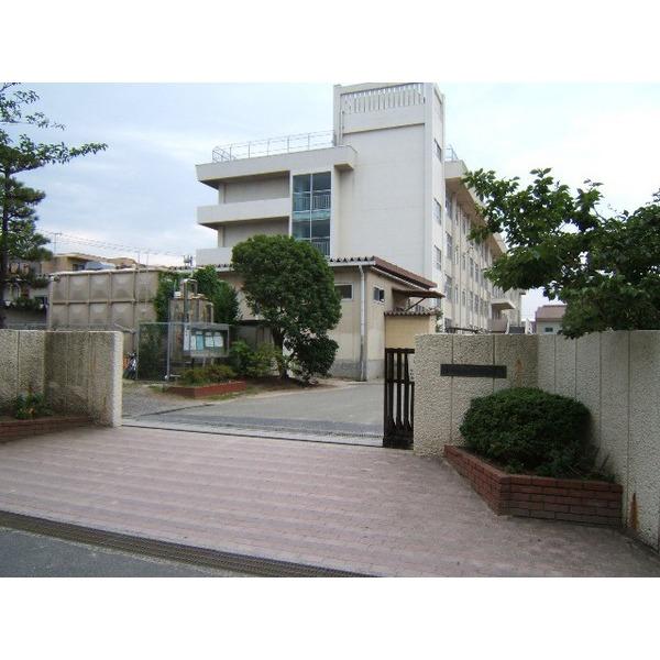 Junior high school. 202m Fukuei junior high school until Ichikawa Municipal Fukuei junior high school