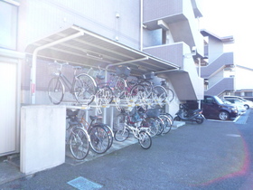 Other common areas. Bicycle parking spaces pat