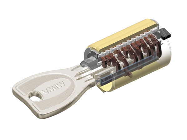 Security.  [2WAY rotary cylinder ・ Reversible key] To the entrance door, Copy is extremely difficult, Adopt a dimple key which is effective also in resistance to picking. There is a high resistance force is also to drill attack, Provides excellent security effect.
