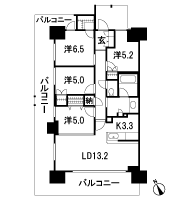 Floor: 4LDK + N + WIC, the occupied area: 85.79 sq m, Price: TBD