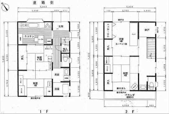 Floor plan. 19,400,000 yen, 4DK + S (storeroom), Land area 77.72 sq m , Building area 82.62 sq m