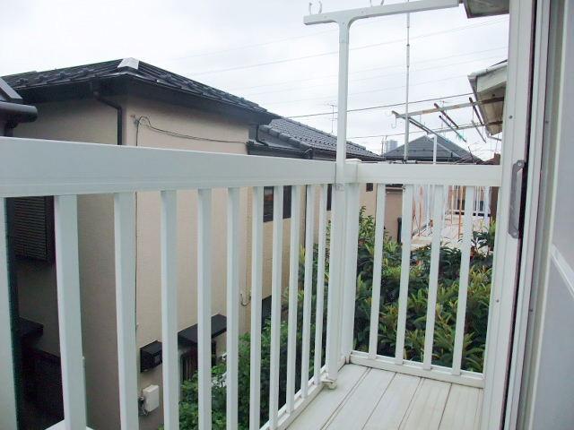 Balcony. Corner room balcony