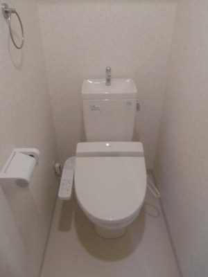 Toilet. Washlet is standard equipment