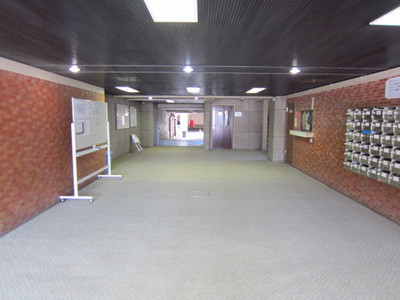 Entrance. It becomes the main entrance hall