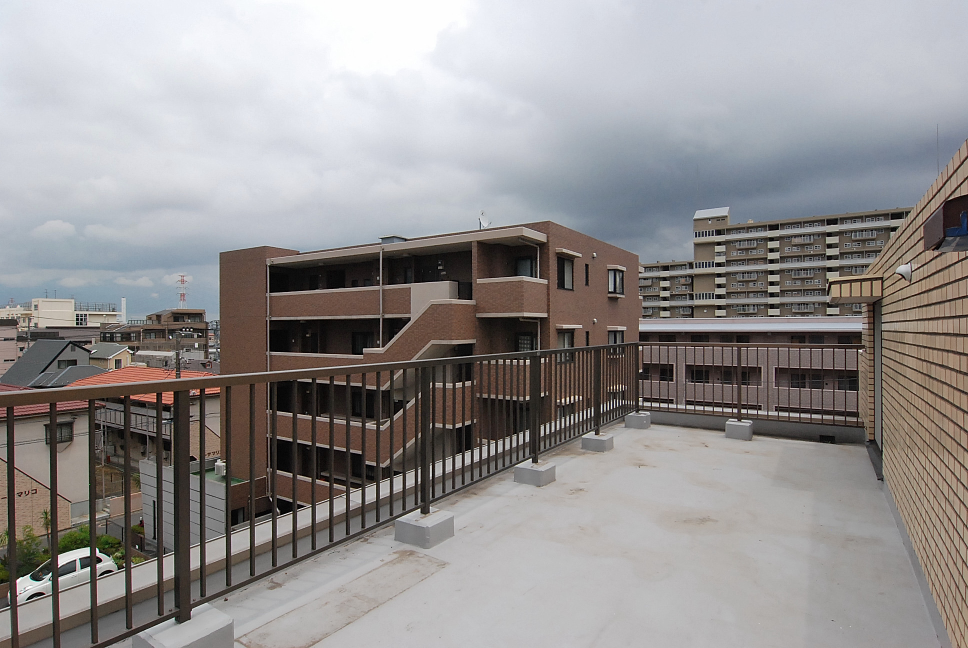 Balcony. roof balcony