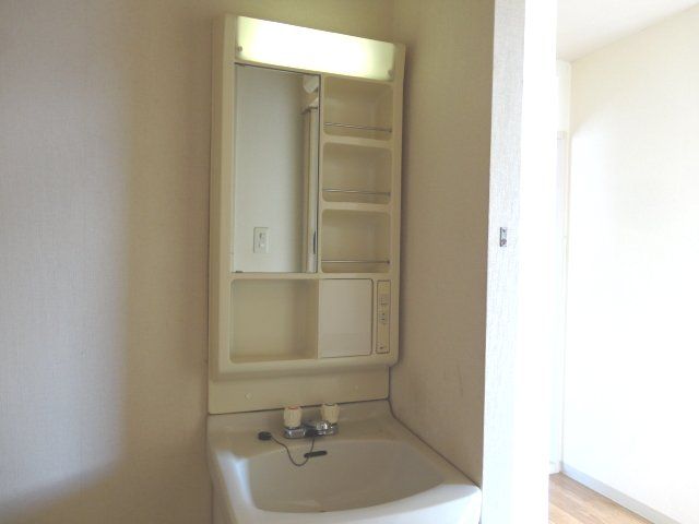 Washroom. Bathroom vanity. 