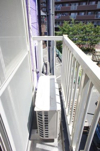 Balcony. It dries quickly even your laundry because there is good per sun!